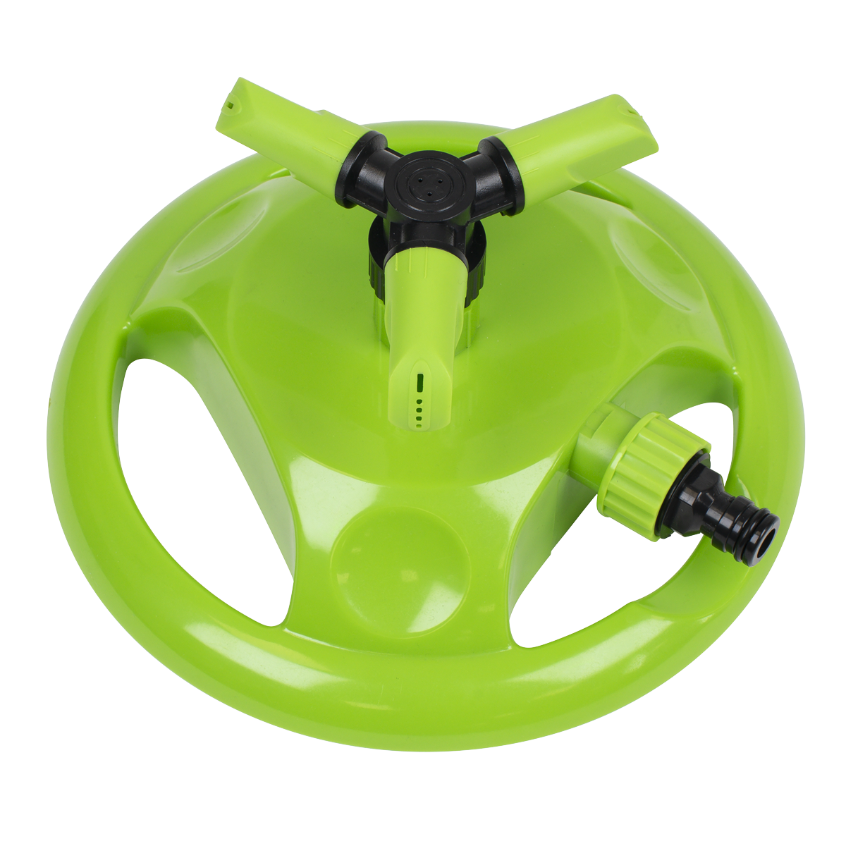 Sealey Garden Sprinkler 3-Arm Adjustable Rotating Ø10m Maximum Durable JS2023