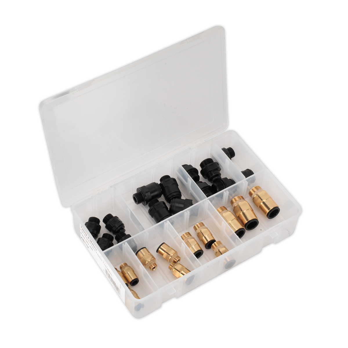 Sealey Speedfit Thread Adaptor Assortment 30 Pieces Metric & Imperial AB072JG
