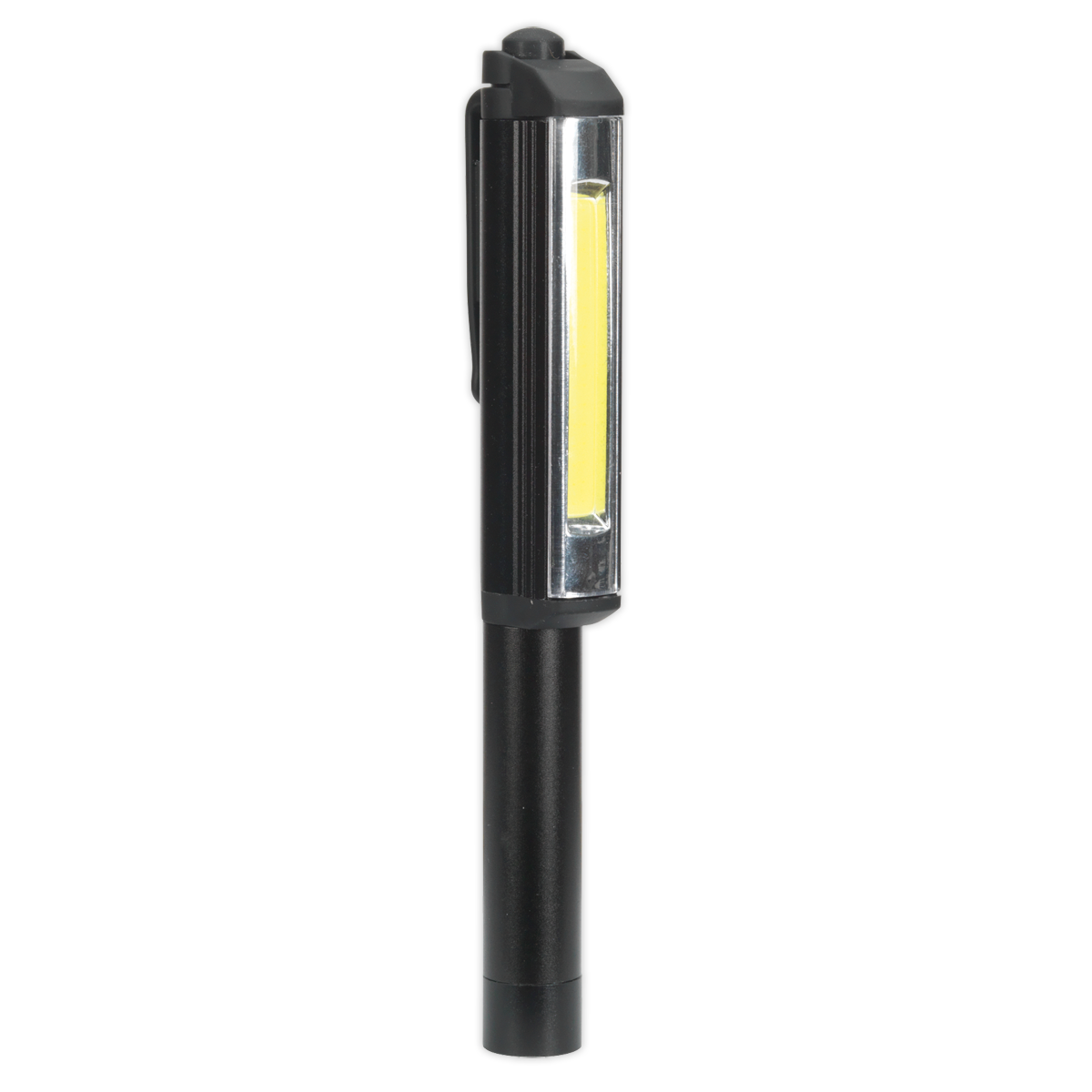 Sealey Aluminium Pen Light Lamp 3W COB LED 280lm 162mm Long Hands Free LED125