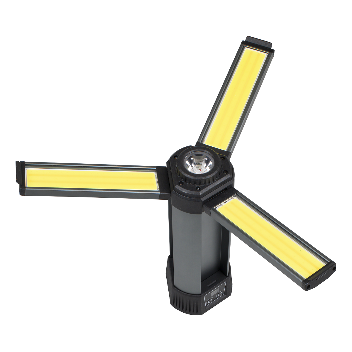 Sealey Rechargeable Flexible Floodlight With Tripod 24W COB LED & 5W LED LED240