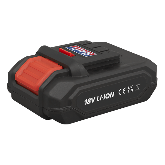 Sealey 18V Power Tool Battery 1.5Ah Li-Ion For CP18VLD Hammer Drill CP18VLDBP