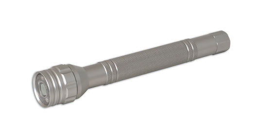 LASER 4589 6 LED Flashlight With Magnetic Pick-Up Tool Aluminium Body 700mm