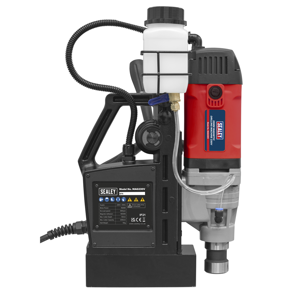 Sealey Magnetic Drilling Machine Lightweight & Compact 35mm 230V MAG230V