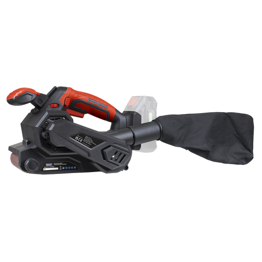 Sealey SV20 Series Cordless Belt Sander 20V 76mm Heavy Duty Body Only CP20VBS