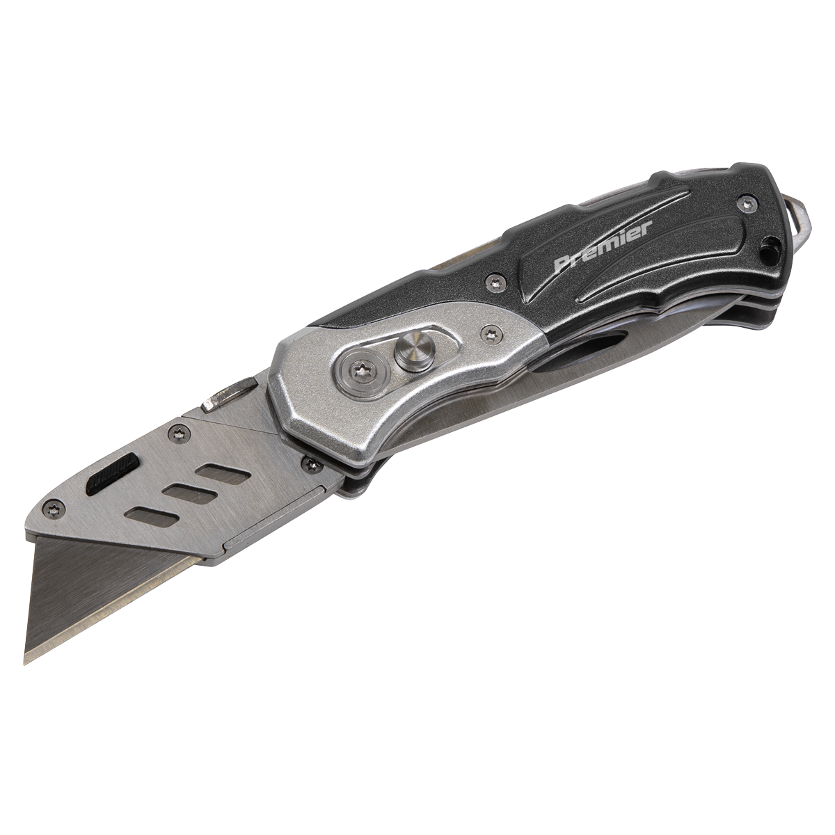 Sealey Pocket Knife Locking Twin Blade Stainless Steel Blade Hardened PK37