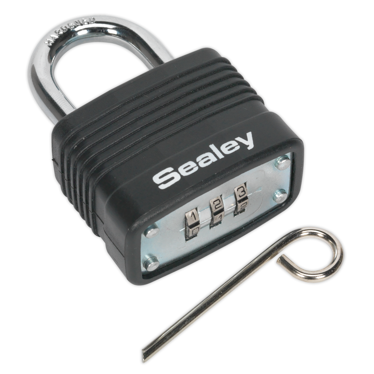 Sealey Laminated Steel Body Combination Padlock Range from 001-999 40mm PL301C