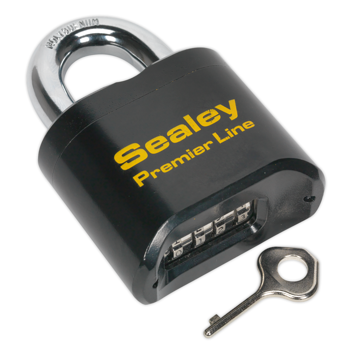 Sealey Steel Body Combination Versatile Keyless Padlock 62mm Heavy Duty PL603