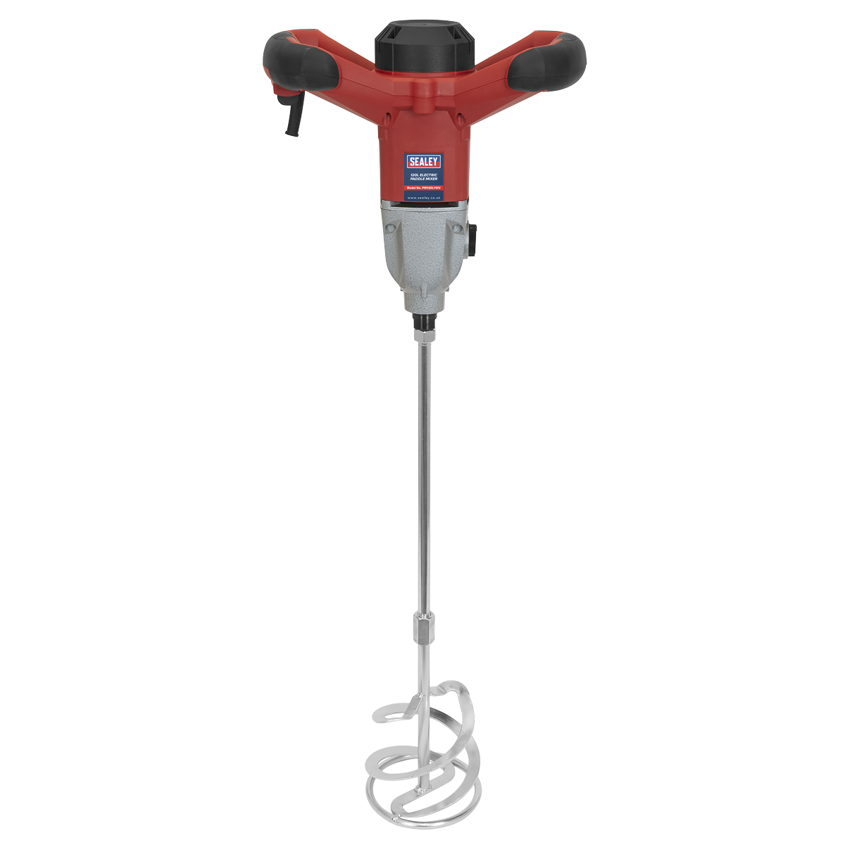 Sealey Electric Paddle Mixer 120L 6-Speed Lightweight 1400W/110V PM120L110V