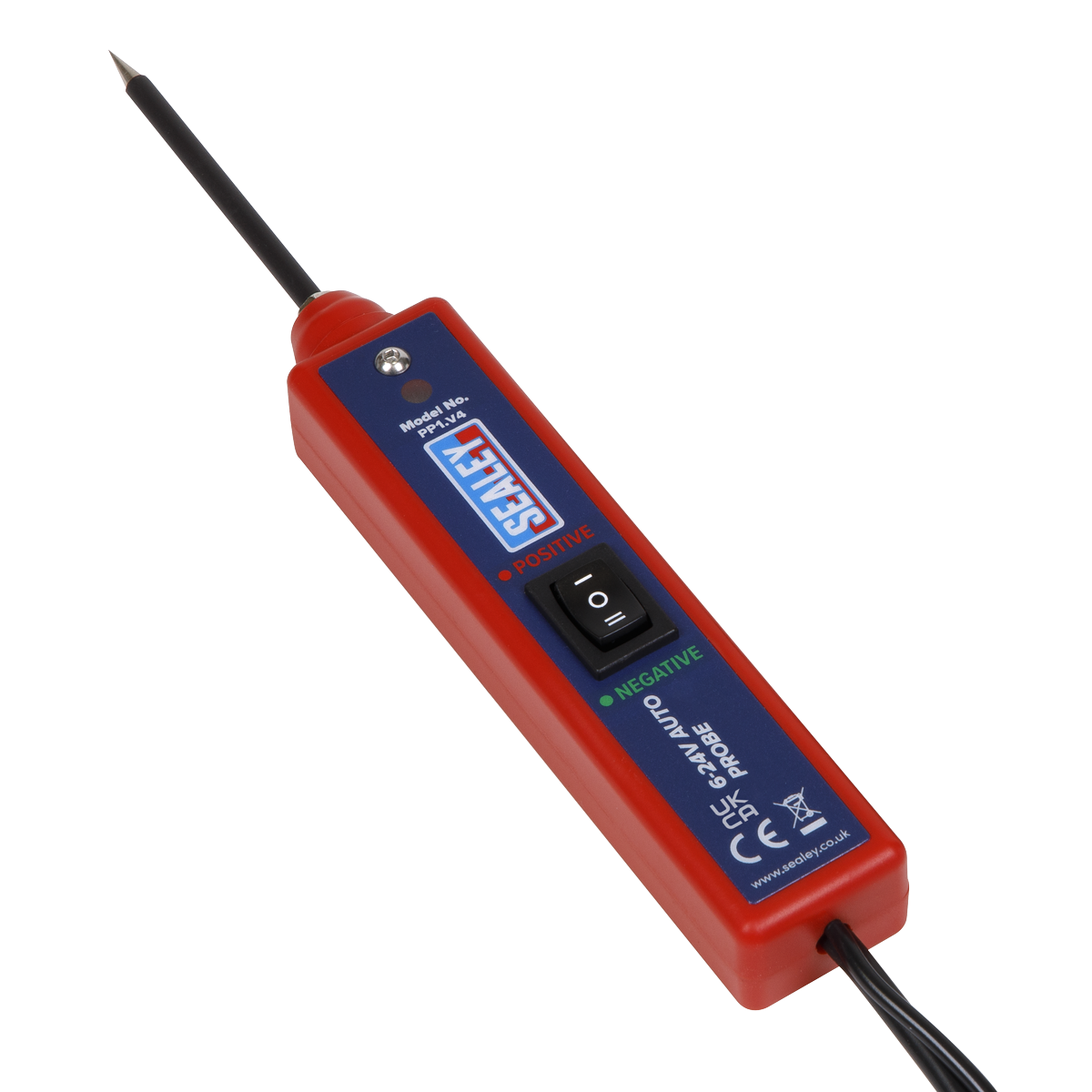 Sealey Circuit Electrical Tester Auto Probe 6-24V With 4.5 Meters Cable PP1