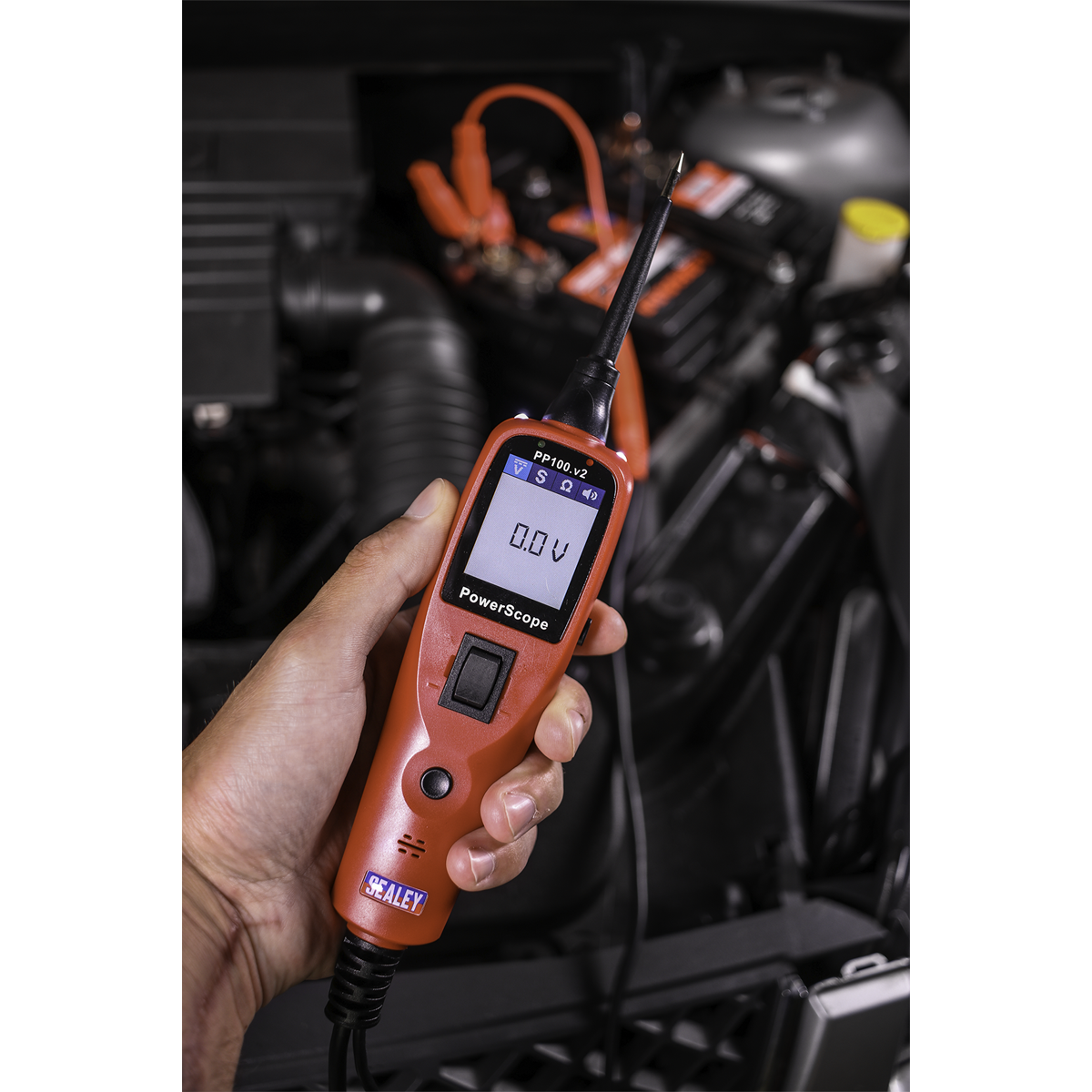 Sealey Power Scope Automotive Probe With Two Integral Work Lights 0V-30V PP100