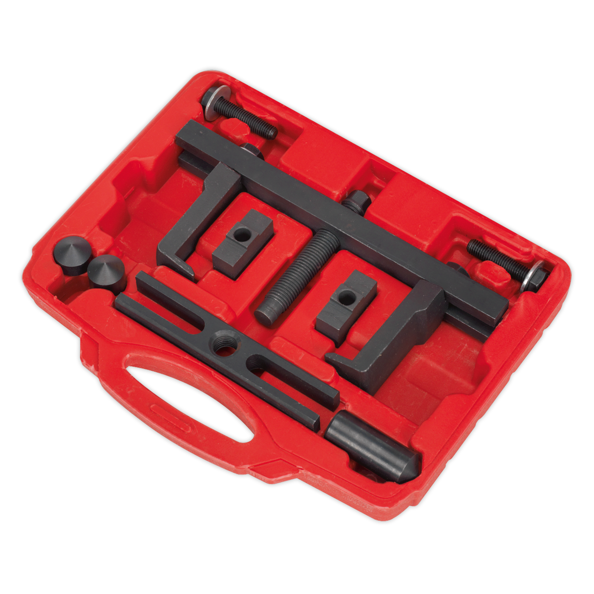 Sealey Crankshaft Pulley Removal Tool Set Chrome Molybdenum Legs 14 Pcs PS997