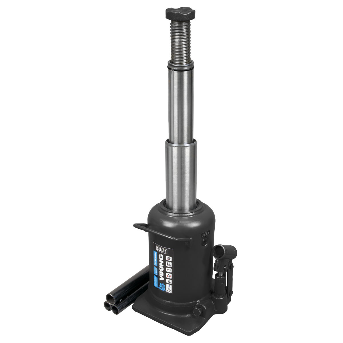 Sealey 12 Tonne Bottle Jack With Telescopic Ram & Safety Overload Valve PTBJ12S
