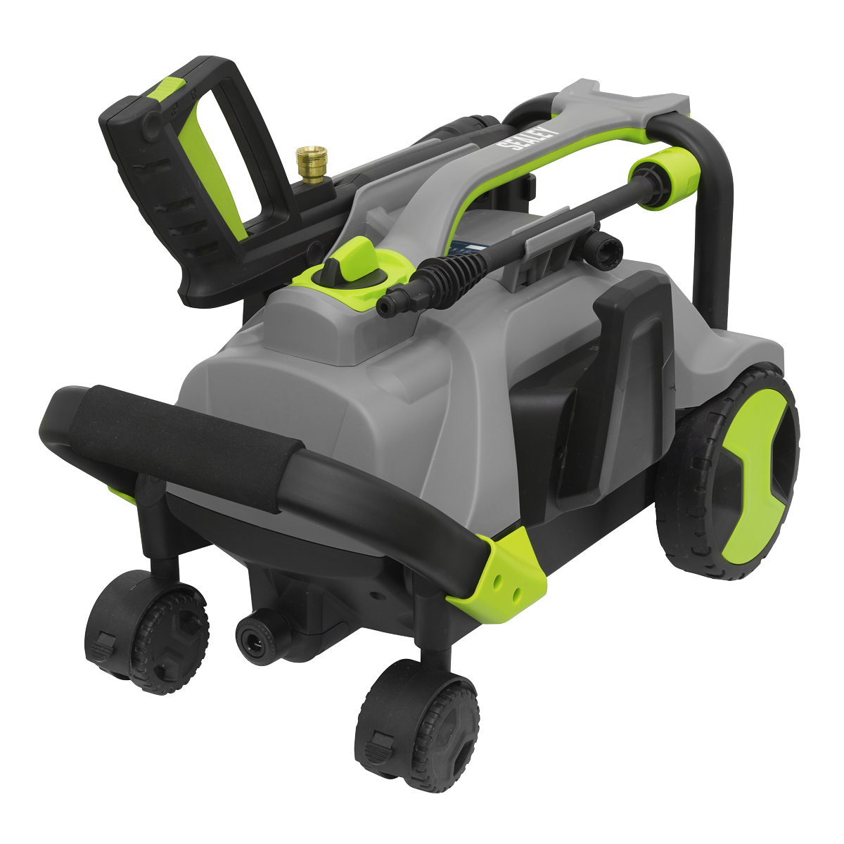 Sealey Pull Along Pressure Washer 140 Bar With TSS Lightweight 5m Hose PW2000PA