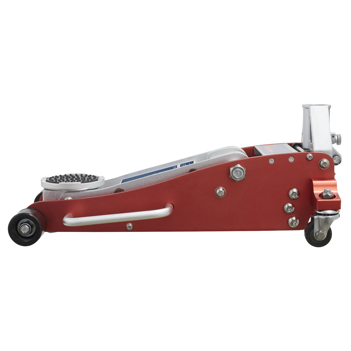 Sealey Trolley Jack 1.5 Tonne Low Entry Aluminium With Rocket Lift RJA1550