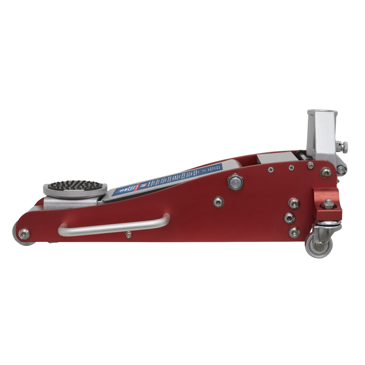 Sealey Trolley Jack 1.5 Tonne Aluminium/Steel Rocket Lift Lightweight RJAS1500
