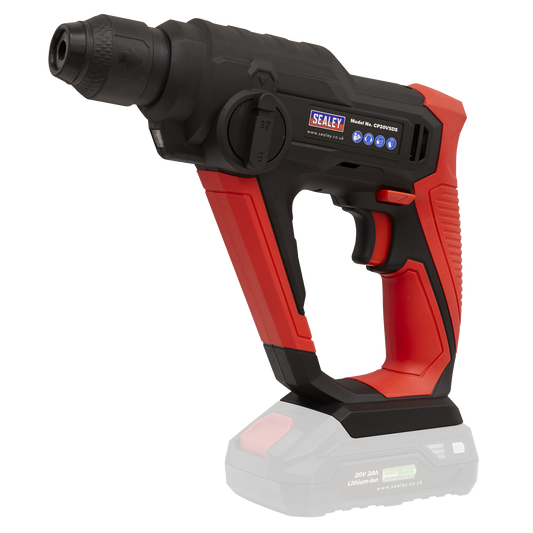 Sealey 20V SV20 Series SDS Plus Rotary Hammer Drill - Body Only CP20VSDS