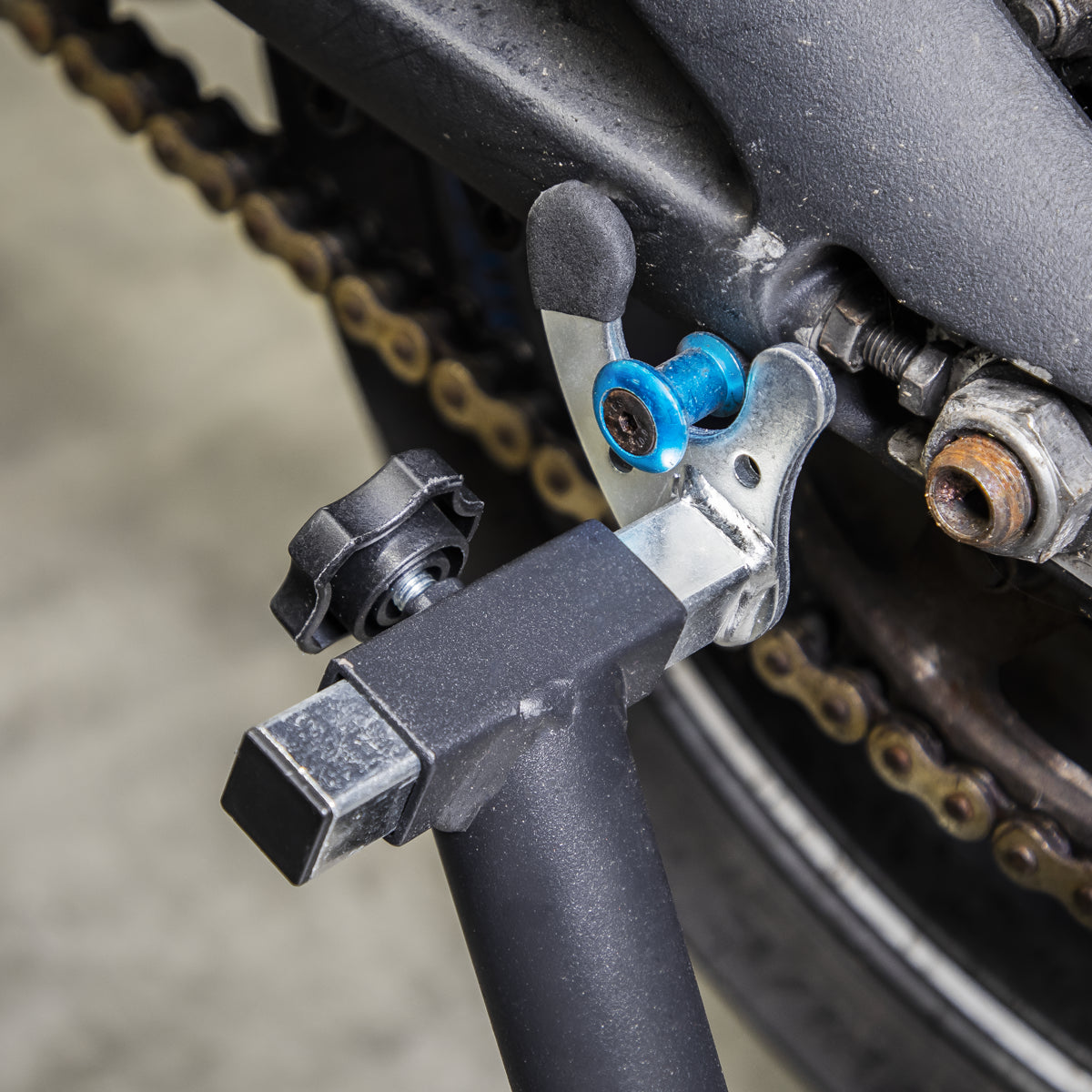 Sealey Universal Rear Paddock Stand With Width Adjustment 360° Floating RPS2MD