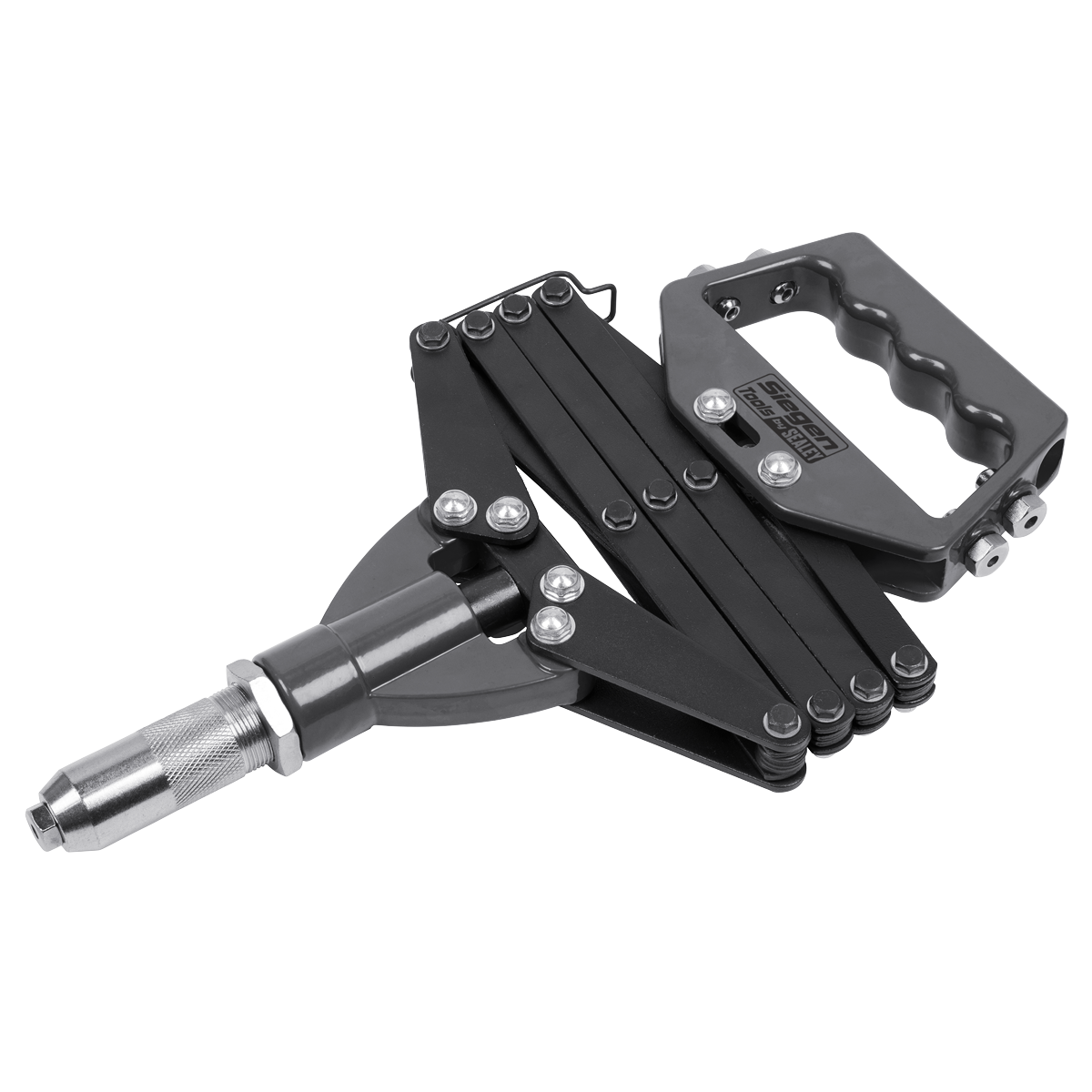 Sealey Riveter Lazy Tongs Die-Cast Head With Steel Jaw Case 820mm S0492