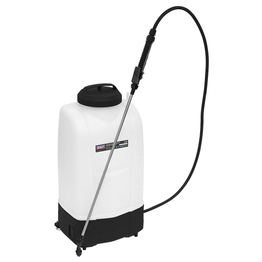 Sealey Cordless Garden Backpack Sprayer 20V SV20 Series 15L - Body Only CP20VGBS