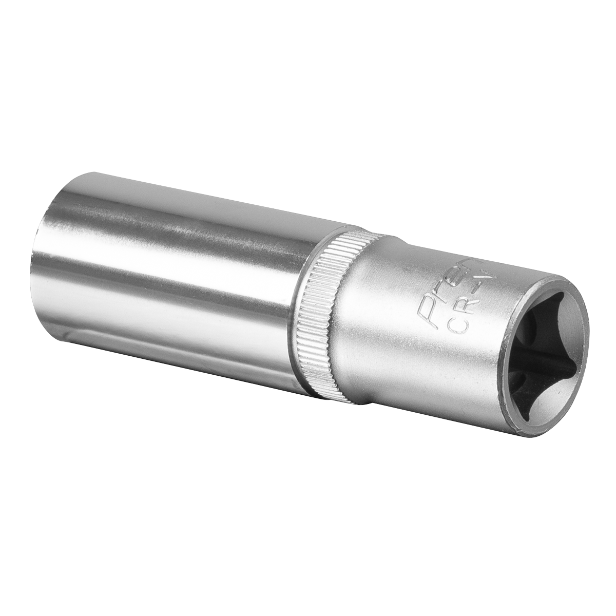 Sealey WallDrive Socket 17mm Deep 1/2" Square Drive Chrome Vanadium Steel S1217D
