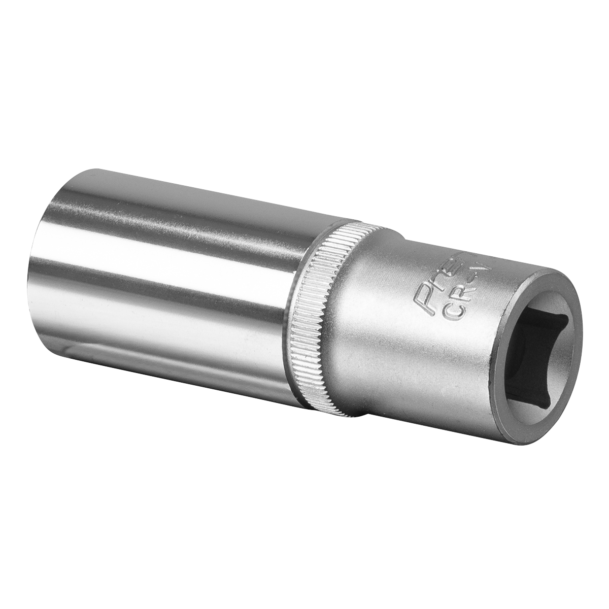 Sealey WallDrive Socket 21mm Deep 1/2" Square Drive Chrome Vanadium Steel S1221D