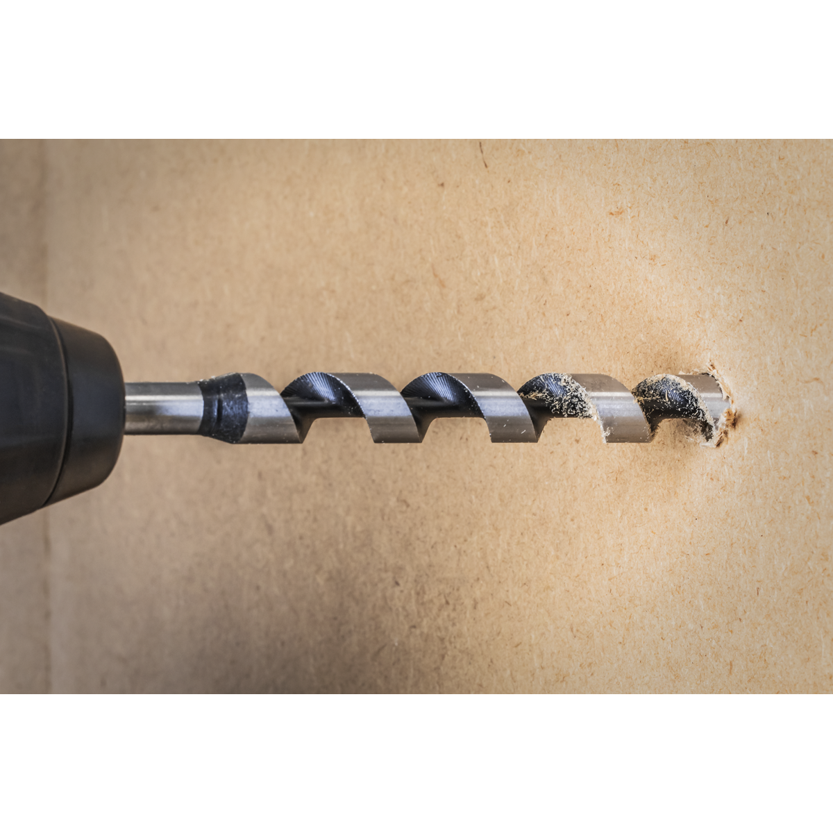 Sealey SDS Plus Auger Wood Drill Fully Hardened 13 x 235mm Silver SA13X235