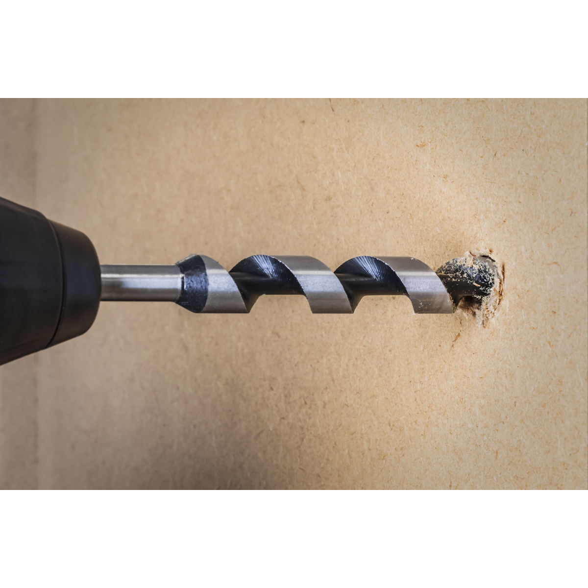 Sealey SDS Plus Auger Wood Drill Fully Hardened 16 x 235mm Silver SA16X235