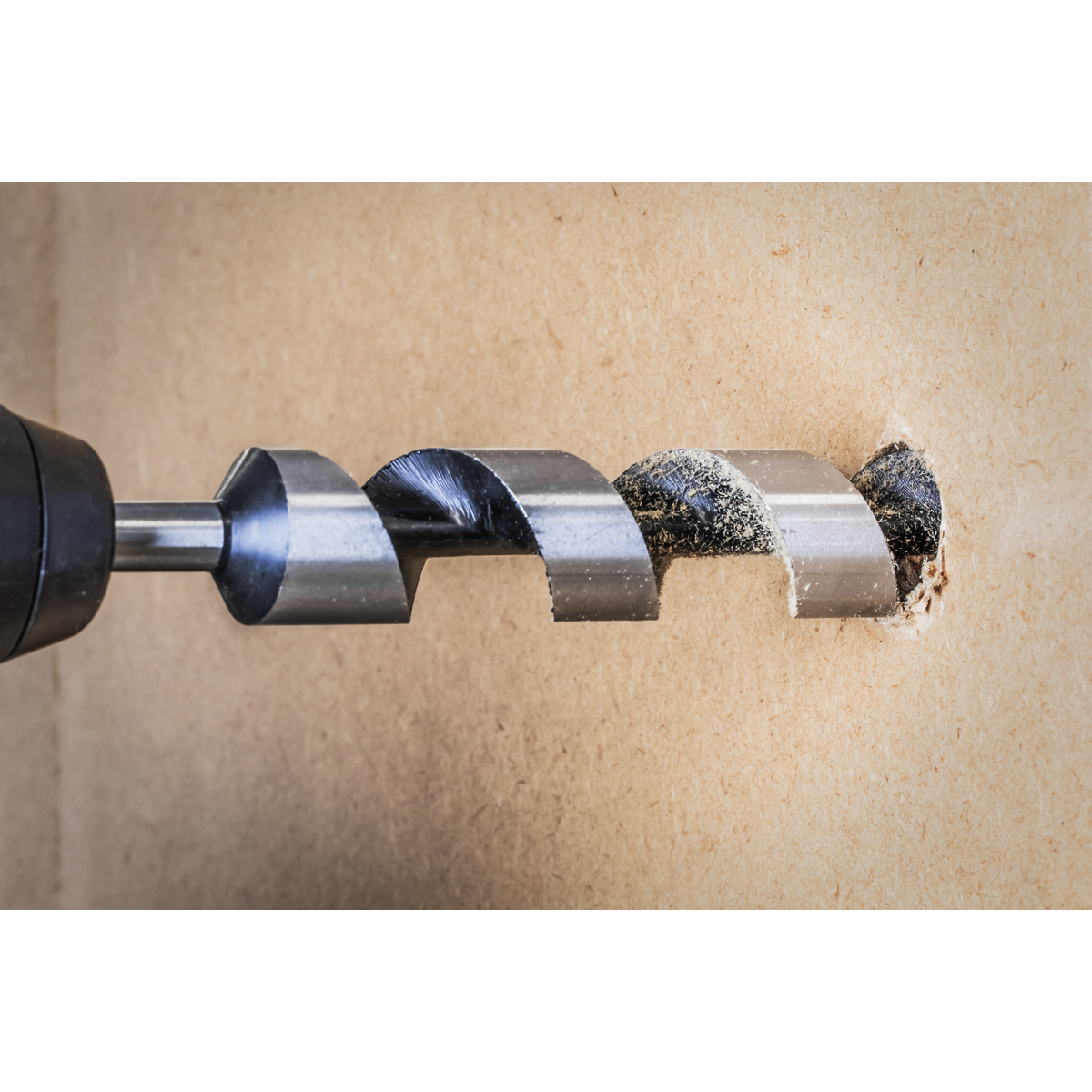 Sealey SDS Plus Auger Wood Drill 25 x 235mm Fully Hardened - Silver SA25X235