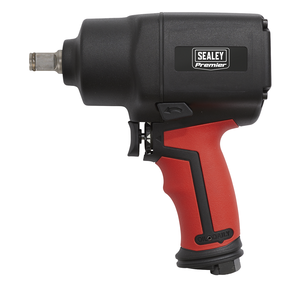 Sealey Air Impact Wrench 1/2" Square Drive Twin Hammer 5.4 CFM 7300 RPM SA6002