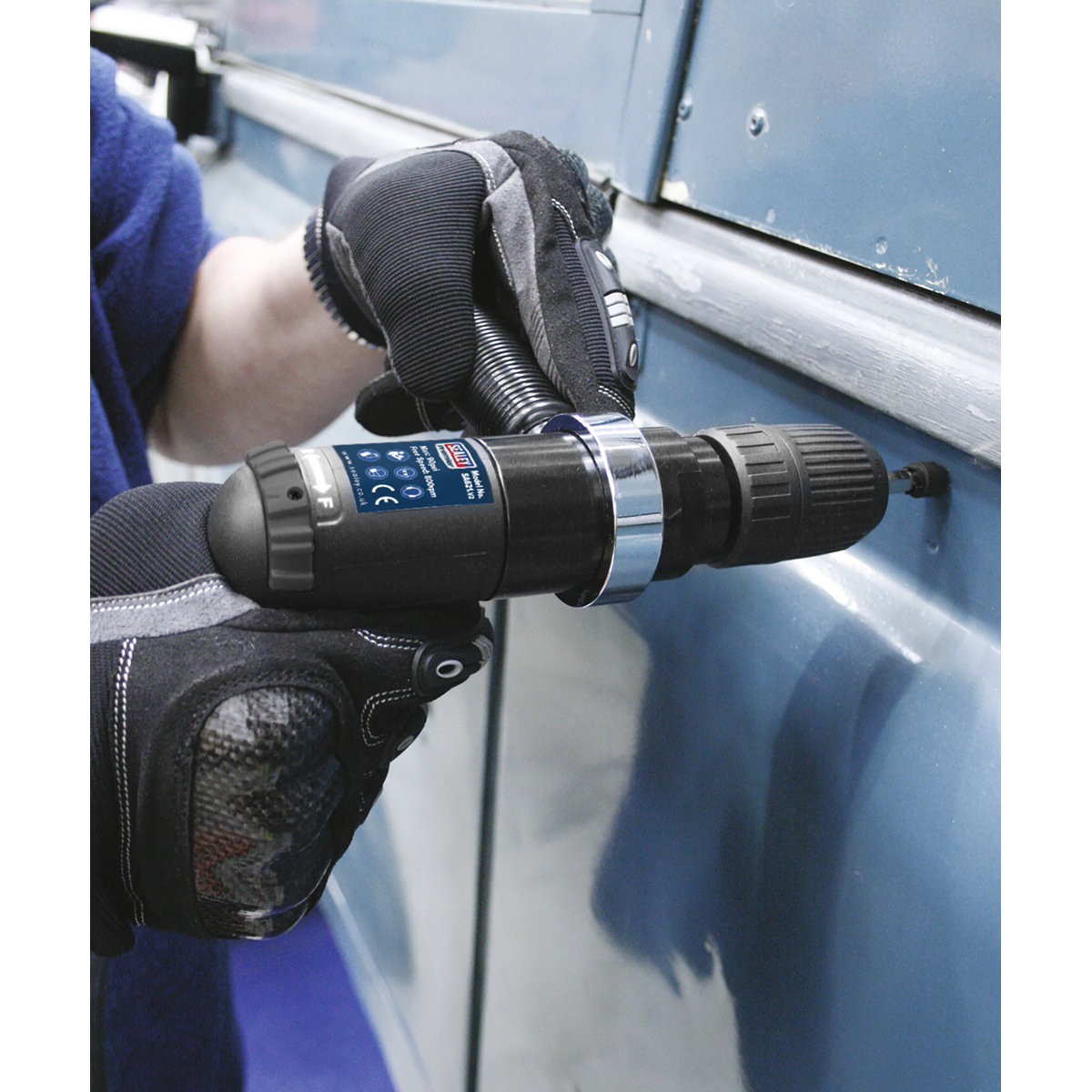 Sealey Ø13mm Composite Reversible Air Drill With Keyless Chuck 800RPM SA621