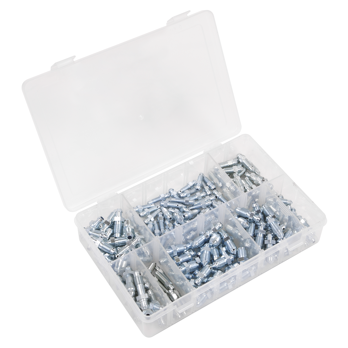 Sealey Bleed Nipple Screws Assorted Box 160 Pieces 3/8" UNF 1/4" UNF  AB160BN