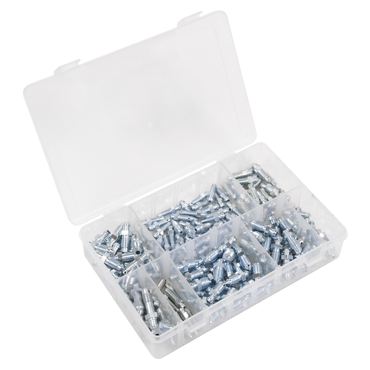 Sealey Bleed Nipple Screws Assorted Box 160 Pieces 3/8" UNF 1/4" UNF  AB160BN
