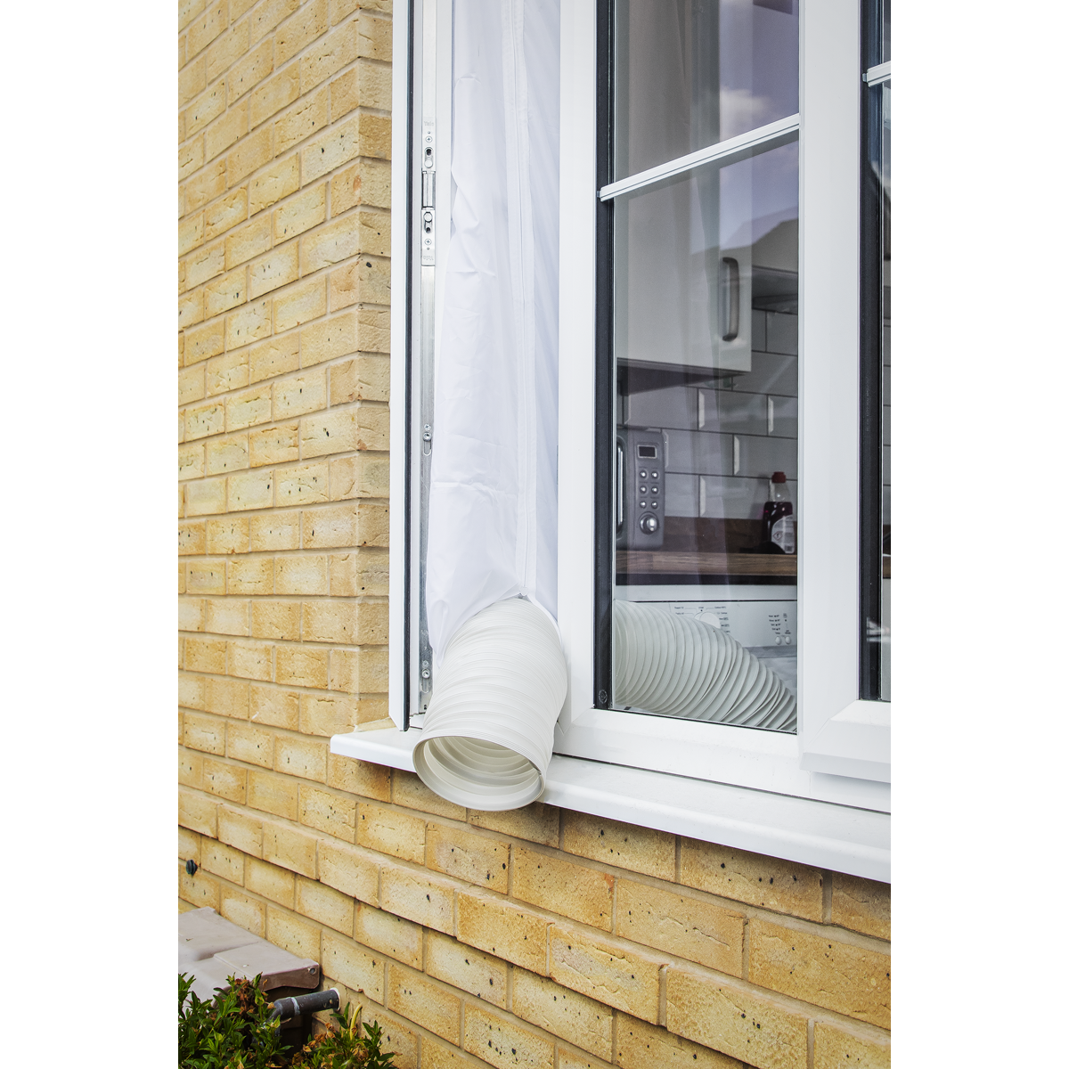 Sealey Window Sealing Kit For Air Conditioner Ducting With Double Zip SACWK1