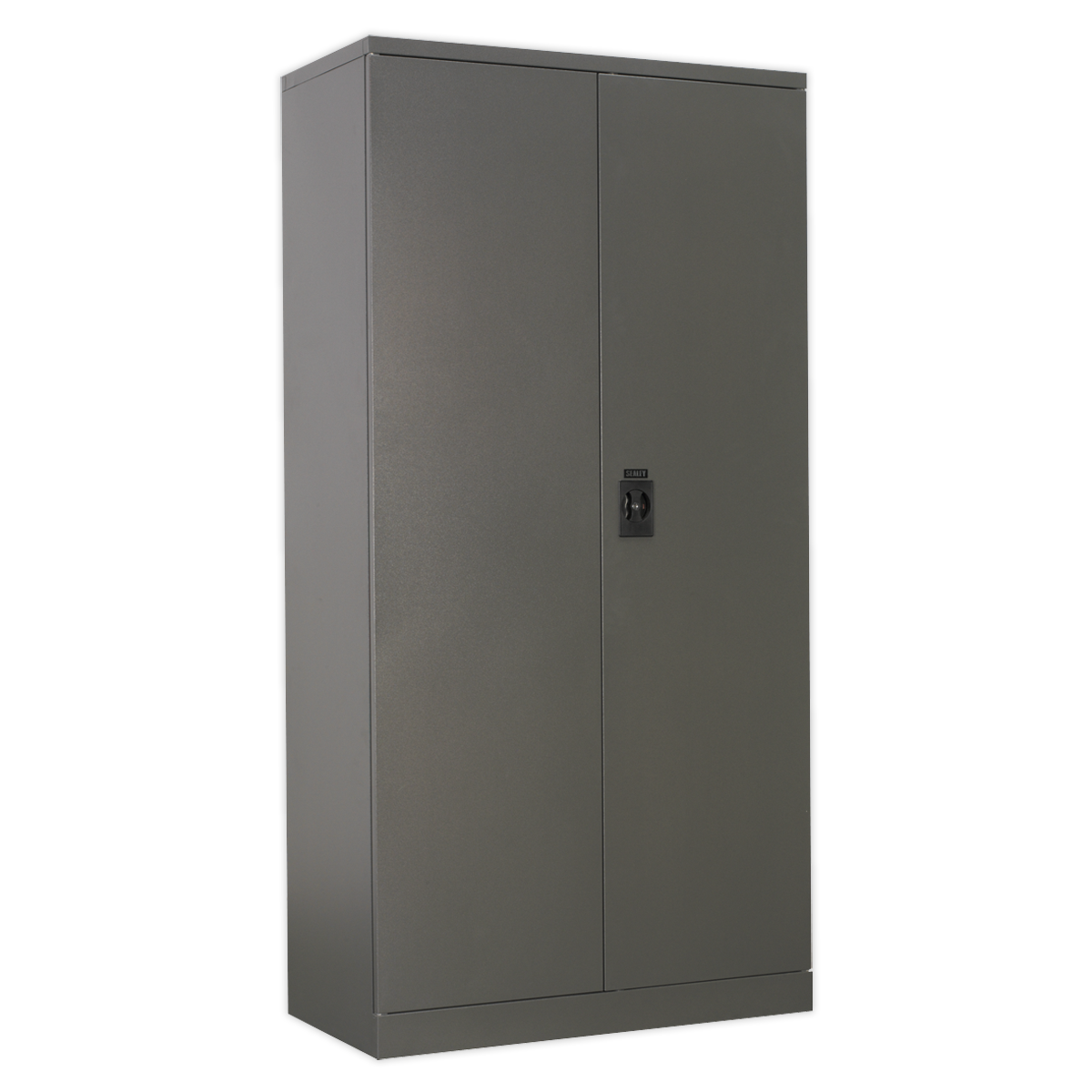 Sealey 4 Shelf 2 Door Floor Cabinet Chest Plus Hanging Rail & Cylinder Lock SC02