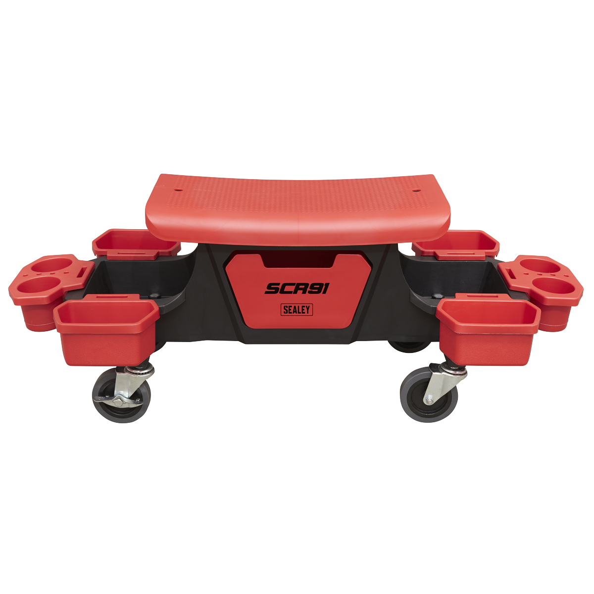 Sealey Mechanics Detailing Utility Seat With Concealed Under Seat Drawer SCR91