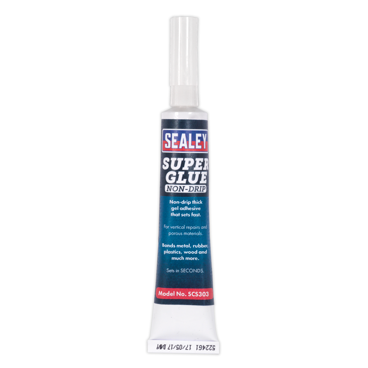 Sealey Adhesive & Sealant Kit With Thread Nut & Stud Lock 10 Pieces SCSKIT1