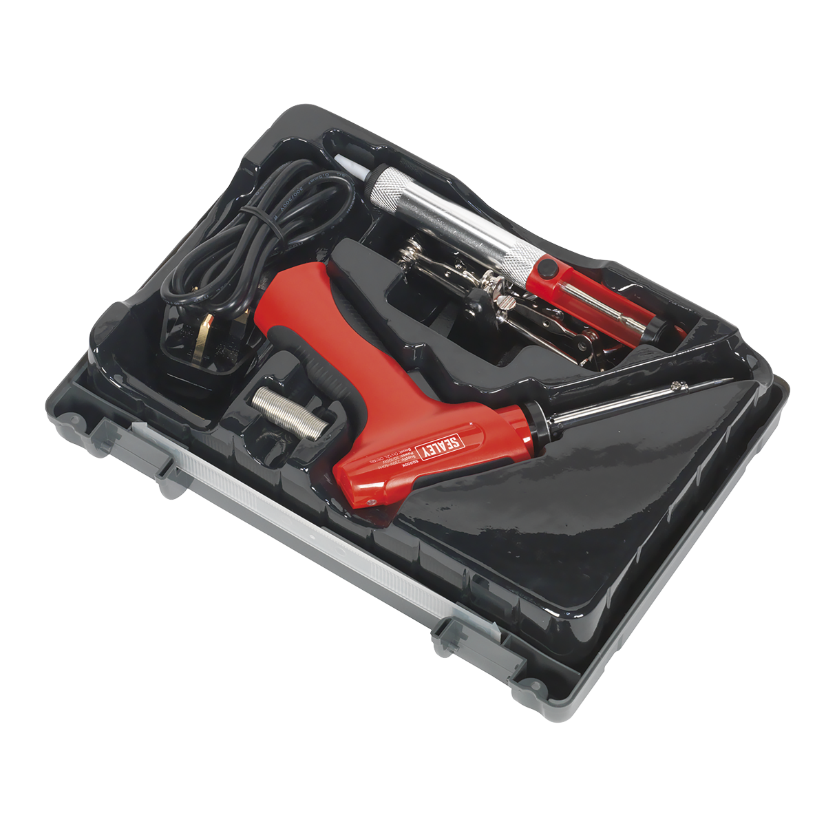 Sealey Professional Soldering Kit With Boost Trigger Function 1.5m Cable SD250K