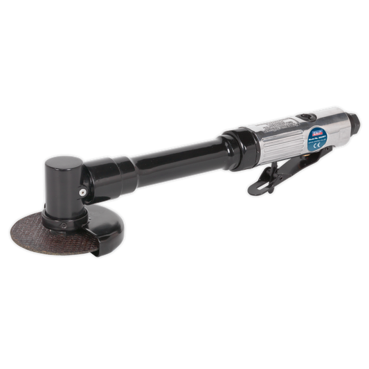 Sealey Air Cut-Off Tool Long Reach With Metal Safety Guard - 75mm SA2501
