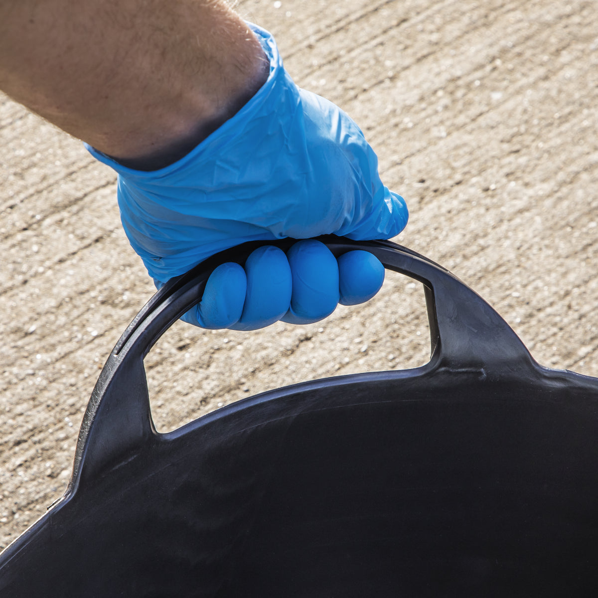 Sealey 30L Heavy Duty Flexi Tub Bucket 30 Litre Black Plastic Handle SFT30