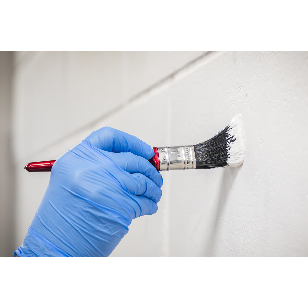 Sealey General Purpose Paint Brush 25mm Square Cut Ends Pack Of 10 SPB25S