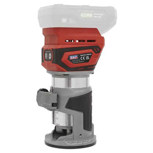 Sealey SV20 Series Cordless Trimming Router Brushless 20V Body Only CP20VTR