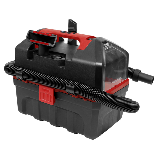 Sealey 10L Wet & Dry Vacuum Cleaner 20V SV20 Series - Body Only CP20VWDV