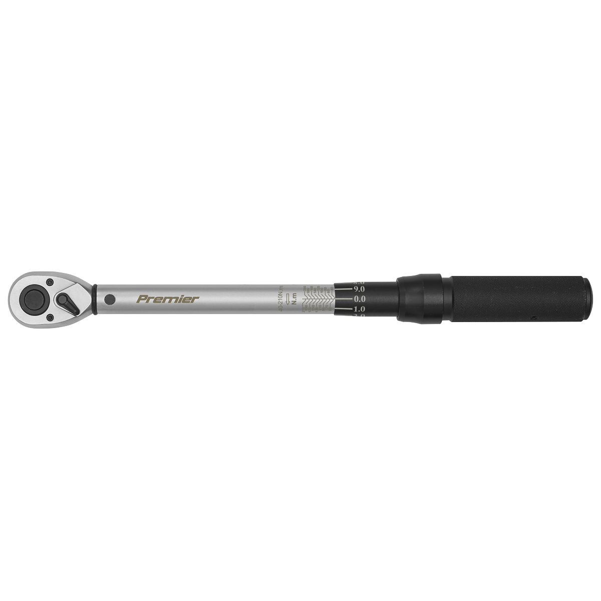 Sealey Torque Wrench Micrometer Style 40-210Nm 1/2" Square Drive STW400