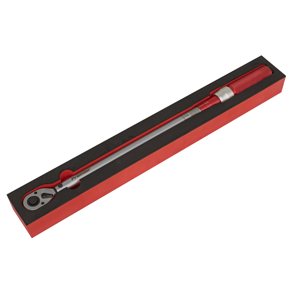 Sealey 1/2" Square Drive 60-330Nm Calibrated Torque Wrench Micrometer STW905