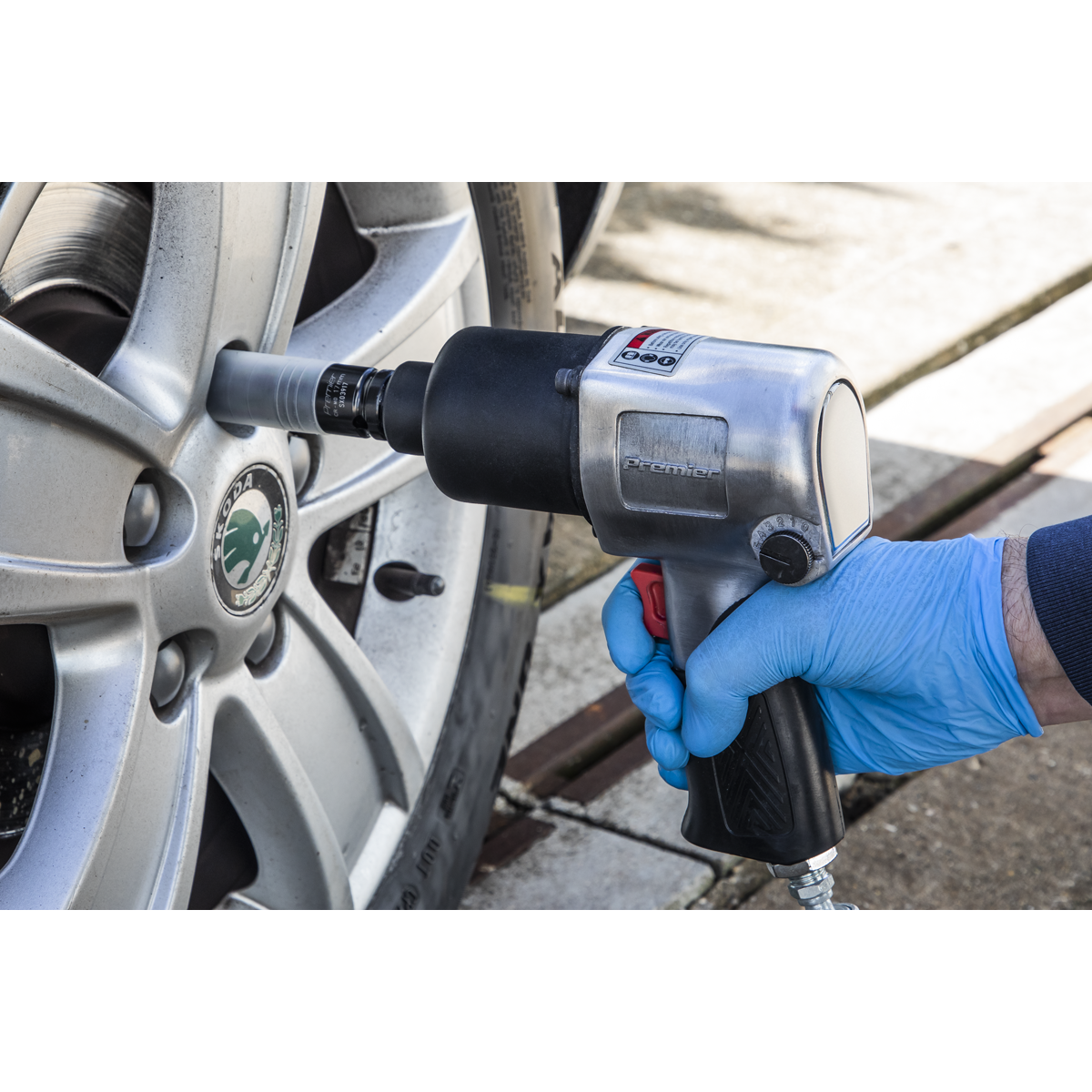 Sealey Alloy Wheel Ultra-Power Impact Socket 17mm 1/2" Square Drive Tool SX03917