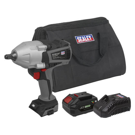 Premier SV20 Series Cordless Impact Wrench Kit 20V 4Ah With Battery CP20VXIWKIT