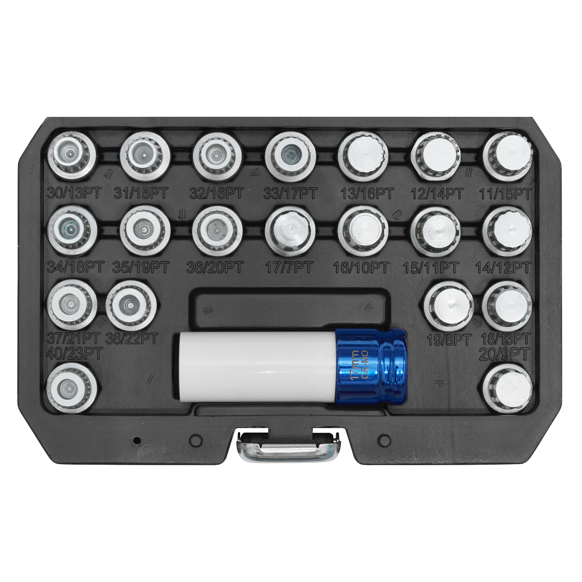 Sealey Locking Wheel Nut Key Set 21 Pieces Fits BMW & Mini Vehicles SX209