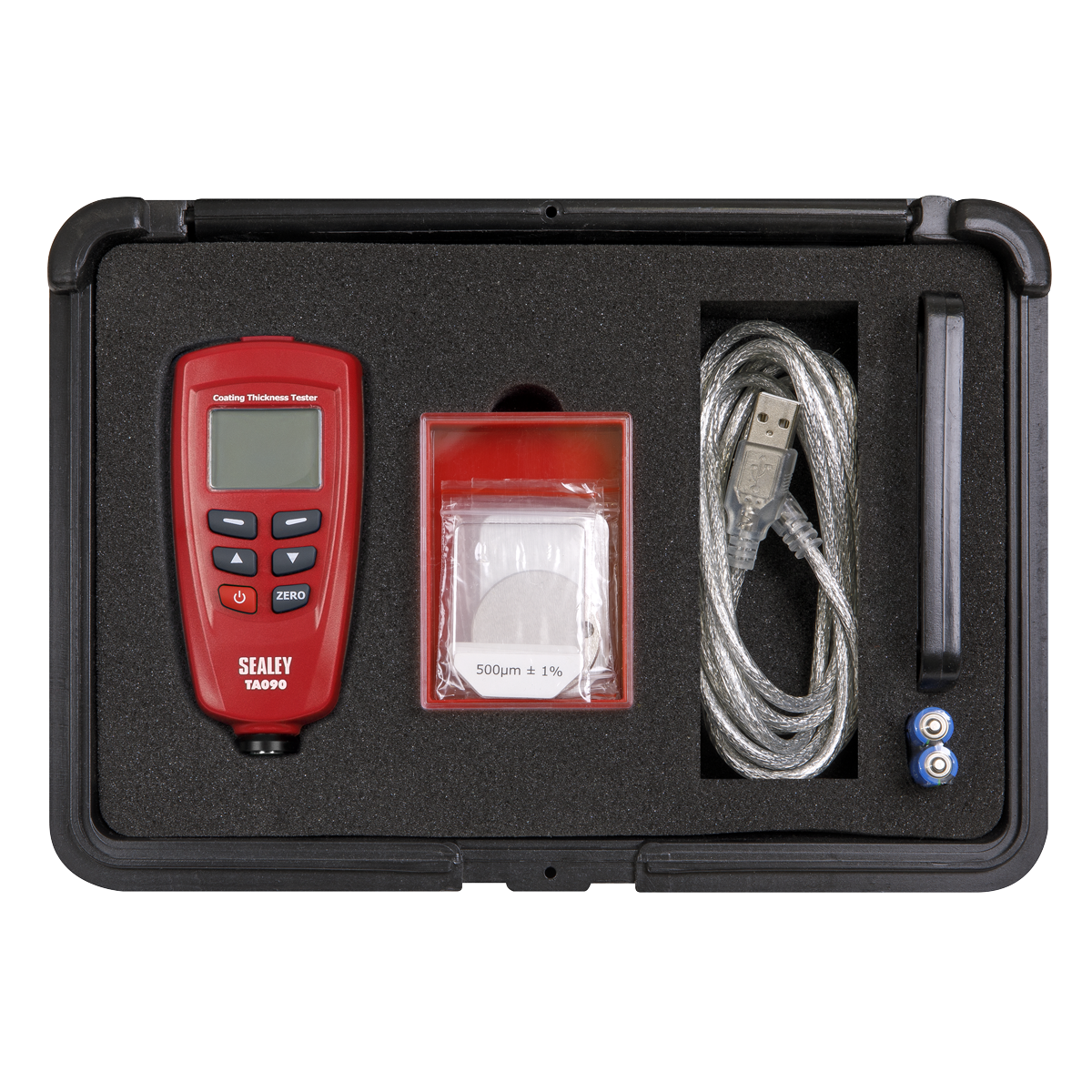 Sealey Paint Thickness Gauge Suitable For Steel and Aluminium Panels TA090