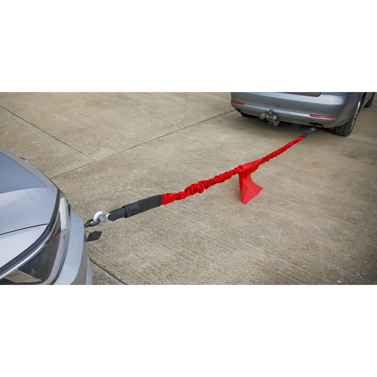 Sealey Tow Rope 5000kg Rolling Load Capacity Heavy Duty Elasticated TH5002