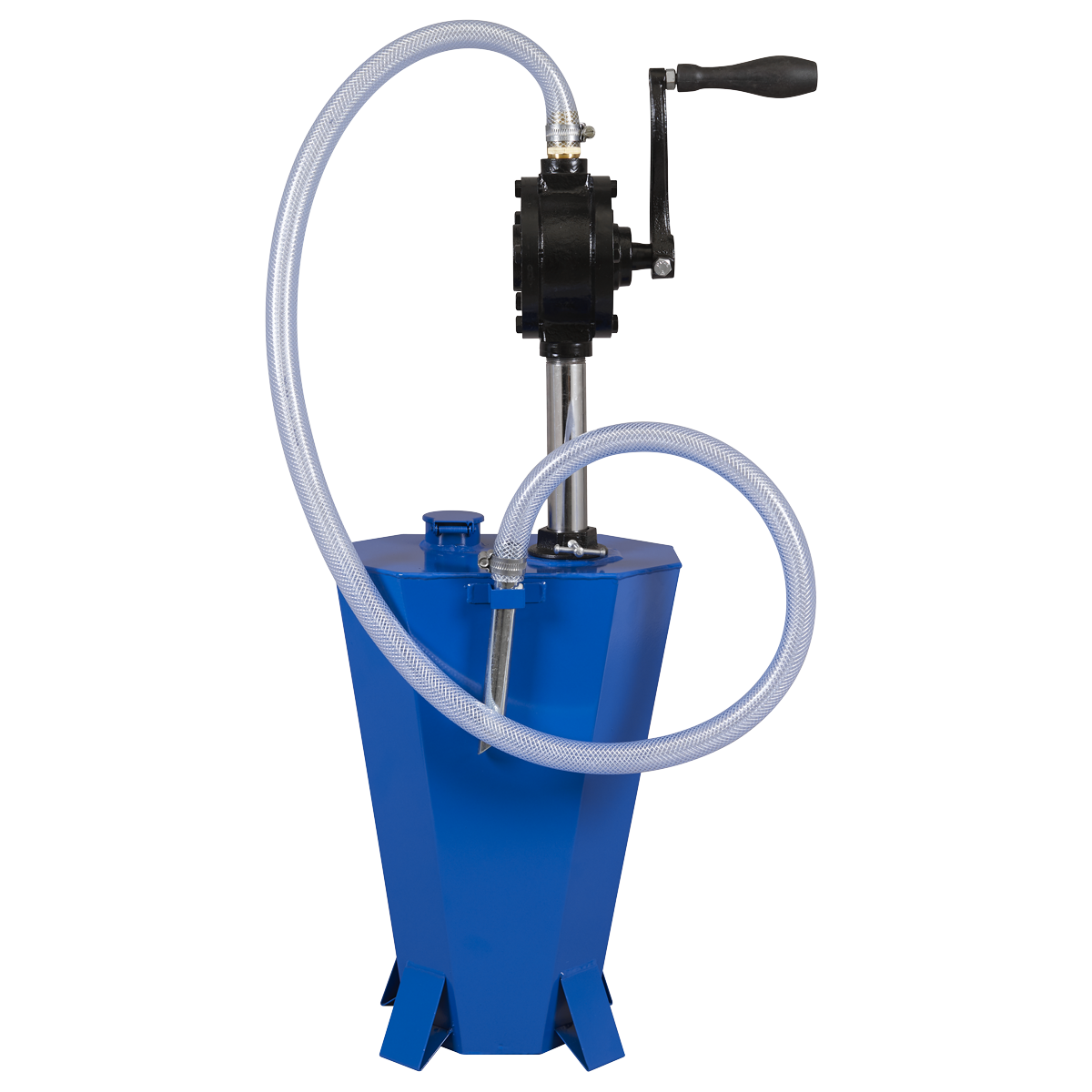 Sealey Gear Oil Pump With 10.5L Steel Reservoir With Powder Coated Finish TP70